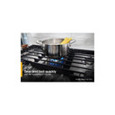 Whirlpool® 30-inch Gas Cooktop with Fifth Burner WCGK7030PS