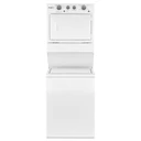 Whirlpool® 4.0 cu.ft I.E.C. Gas Stacked Laundry Center 9 Wash cycles and AutoDry™ WGT4027HW