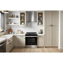 Whirlpool® 30" Curved Glass Wall Mount Range Hood WVW51UC0LS