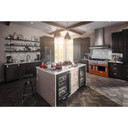 Kitchenaid® 48'' 585 or 1170 CFM Motor Class Commercial-Style Wall-Mount Canopy Range Hood KVWC958KSS
