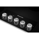 Kitchenaid® 36" Electric Cooktop with 5 Elements and Knob Controls KCES556HSS