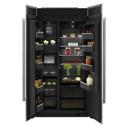 Jennair® Panel-Ready 42" Built-In Side-By-Side Refrigerator JBSFS42NMX
