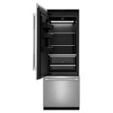 Jennair® Panel-Ready 30" Built-In Bottom-Mount Refrigerator, Left Swing JBBFL30NMX