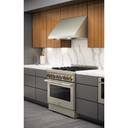 Jennair® 36" RISE™ Gas Professional-Style Range JGRP436HL