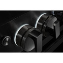 Jennair® 48" NOIR™ Gas Professional-Style Range with Chrome-Infused Griddle and Infrared Grill JGRP748HM