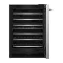 Jennair® RISE™ 24" Built-In Undercounter Wine Cellar, Right Swing JUWFR242HL