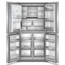 Whirlpool® 36-Inch Counter Depth 4 Door Refrigerator with Ice Maker in Door WRQC7836RZ