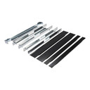 Built-In Single Oven Side Trim Cover Kit, Black/Noir W11312047
