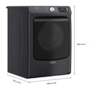 Maytag® Smart Pet Pro Front Load Electric Dryer - 7.4 CU. FT. YMED7020RF