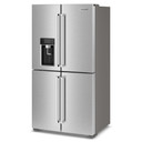 Kitchenaid® 36" Counter-Depth 19.4 Cu Ft 4-Door Refrigerator with Flexible Temperature Zone KRQC736RPS