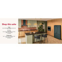 Kitchenaid® 36" Temp Cook™ Induction Cooktop with 5 Cooking Zones KCIT736SBL