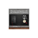 Kitchenaid® 36" Temp Cook™ Induction Cooktop with 5 Cooking Zones KCIT736SBL
