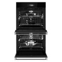Jennair® NOIR™ 30" Double Wall Oven with V2™ Vertical Dual-Fan True Convection with Advanced Temperature Precision JOEDC730RM