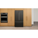 Kitchenaid® 24 cu. ft. 36-Inch Width Counter-Depth French Door Refrigerator with Interior Dispense KRFC236SBE
