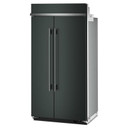 Kitchenaid® 25.5 Cu. Ft. 42" Built-In Side-by-Side Refrigerator with Platinum Interior KBSN742SJP