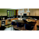 Kitchenaid® 24" Beverage Center with Glass Door and Metal-Front Racks KUBL524SSB