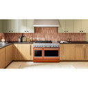 Kitchenaid® 48-Inch 6 Burner Commercial-Style Dual Fuel Range with Griddle KFDD948SSC