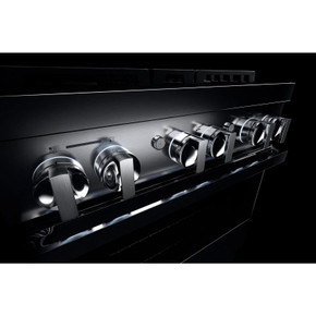 Jennair® 30" NOIR™ Dual-Fuel Professional-Style Range JDRP430HM