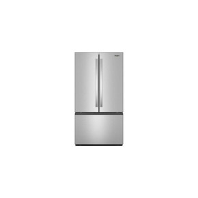 Whirlpool® 36-Inch French Door Refrigerator with Interior Water Dispenser - 31 cu. ft. WRFF3336SZ