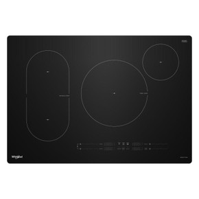 Whirlpool® 30" Intelligent Induction Cooktop with Temp Cook™ Technology WCIT7030SB