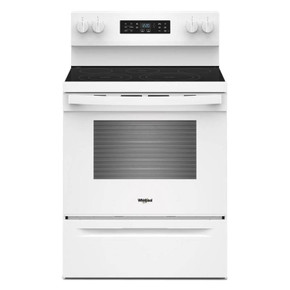 Whirlpool® 30-inch Electric Range with Air Cooking Technology YWFES5730SW