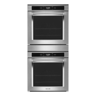 Kitchenaid® 24" Smart Double Wall Oven with True Convection KODC504PPS