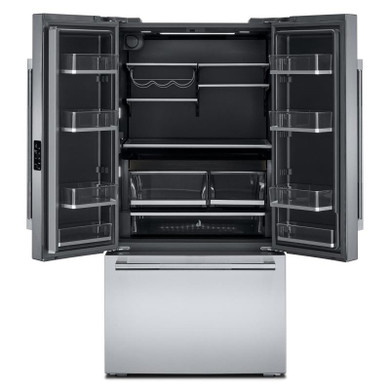 Jennair® RISE 36" Counter-Depth French Door Refrigerator JFFCCI72SL