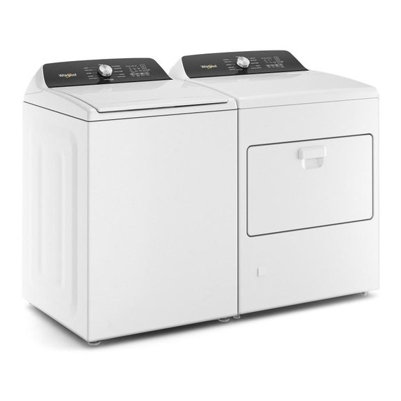 Whirlpool® 7.0 Cu. Ft. Top Load Gas Moisture Sensing Dryer WGD5010LW