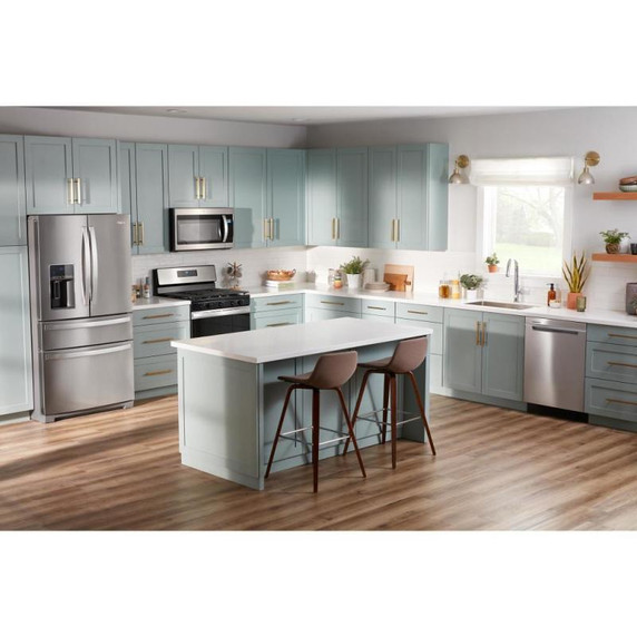 Whirlpool® 24” Stainless Steel Dishwasher with AI Intelligent Wash - 47 dBA WDTA50SAKZ