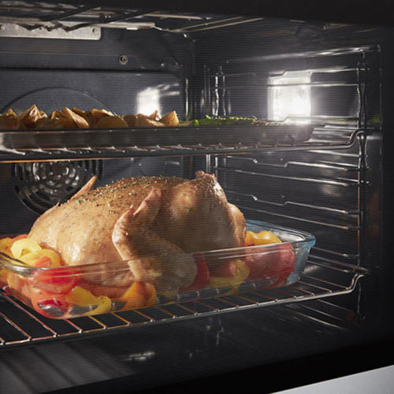 Whirlpool® 5.8 Cu. Ft. 24 Inch Double Wall Oven with Convection WOD52ES4MZ