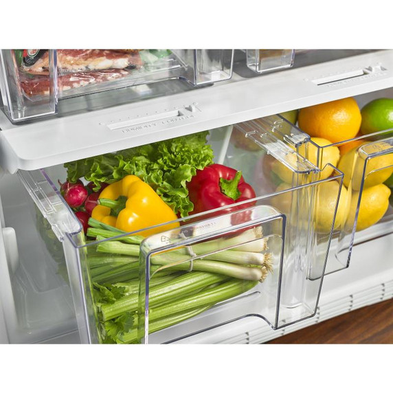 Whirlpool® 31-inch Wide All Refrigerator with LED Lighting - 18 cu. ft. WRR56X18FW