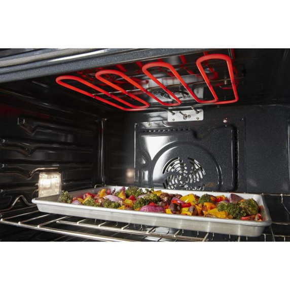 Whirlpool® 5.7 Total Cu. Ft. Combo Wall Oven with Air Fry When Connected WOEC5027LZ