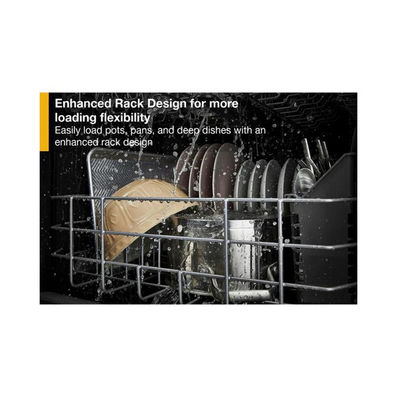 Whirlpool® 24” Stainless Steel Dishwasher with AI Intelligent Wash - 47 dBA WDTA50SAKV