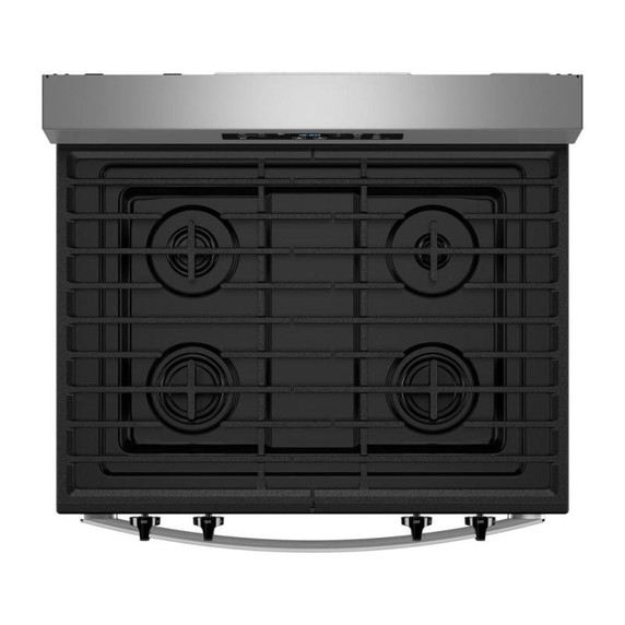 Whirlpool® 30-inch Self Clean Gas Range with No Preheat Mode WFGS3530RS