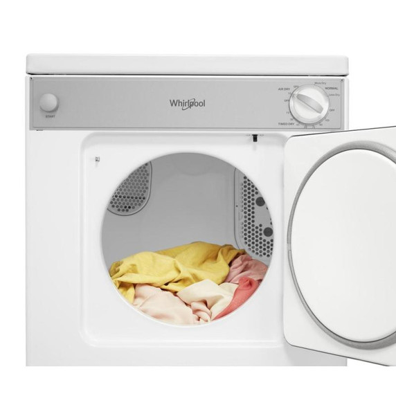 Whirlpool® 3.4 cu.ft. Compact Electric Dryer with AccuDry™ Drying System LDR3822PQ