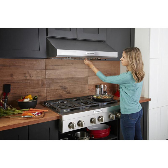 KitchenAid® 36'' 6-Burner Commercial-Style Gas Rangetop KCGC506JSS