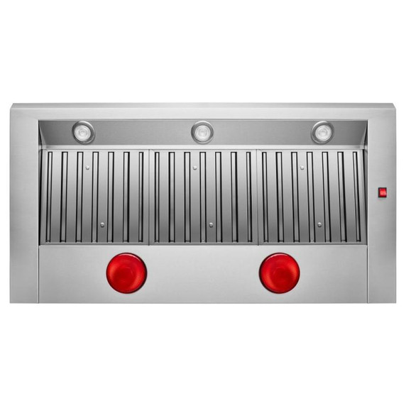 Kitchenaid® 48'' 585 or 1170 CFM Motor Class Commercial-Style Wall-Mount Canopy Range Hood KVWC958KSS