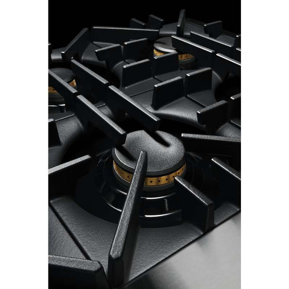 Jennair® 48" RISE™ Gas Professional-Style Range with Infrared Grill JGRP648HL