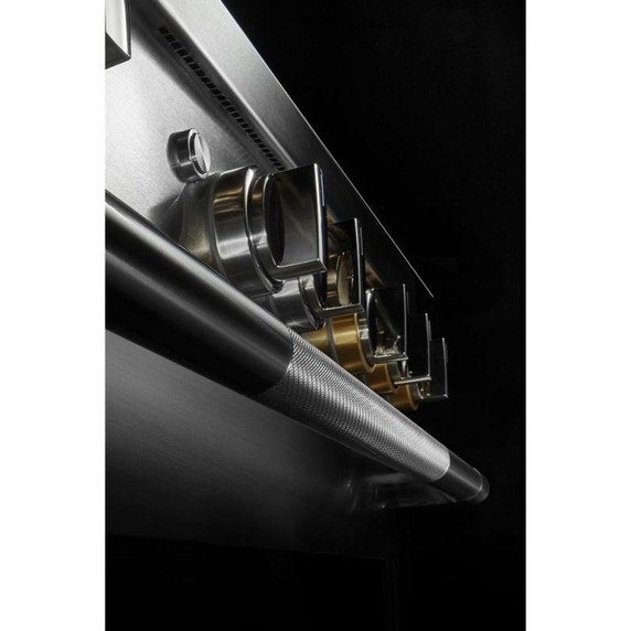 Jennair® 36" RISE™ Gas Professional-Style Range with Chrome-Infused Griddle JGRP536HL