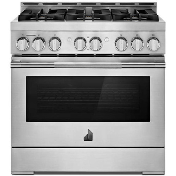 Jennair® 36" RISE™ Gas Professional-Style Range JGRP436HL