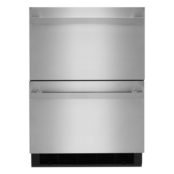 JennAir® NOIR 24" Double-Refrigerator Drawers JUDFP242HM