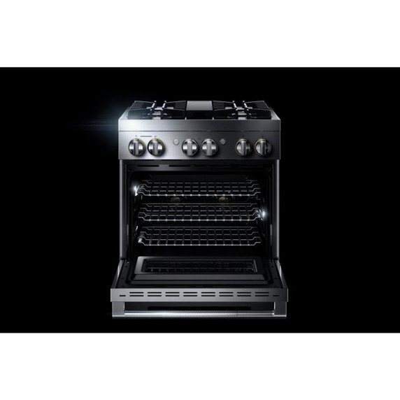 Jennair® 30" RISE™ Dual-Fuel Professional-Style Range JDRP430HL