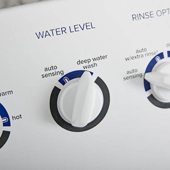 Amana® 4.4 cu. ft. Top-Load Washer with High Efficiency Agitator NTW4519JW