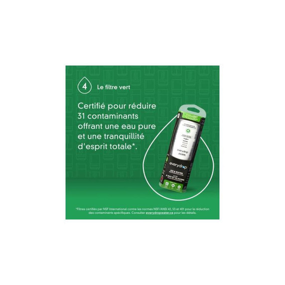 everydrop Ice & Water Refrigerator Filter 4 - EDR4RXD1B EDR4RXD1B