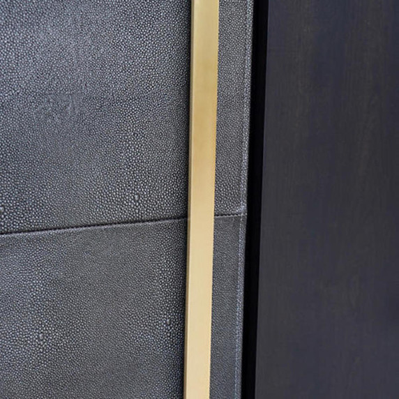 Caviar 30" Cuts By JennAir Leather Panel CAVIAR30L