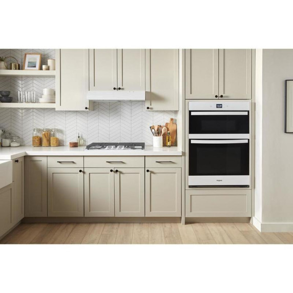 Whirlpool® 30" Range Hood with Dishwasher-Safe Full-Width Grease Filters WVU17UC0JW