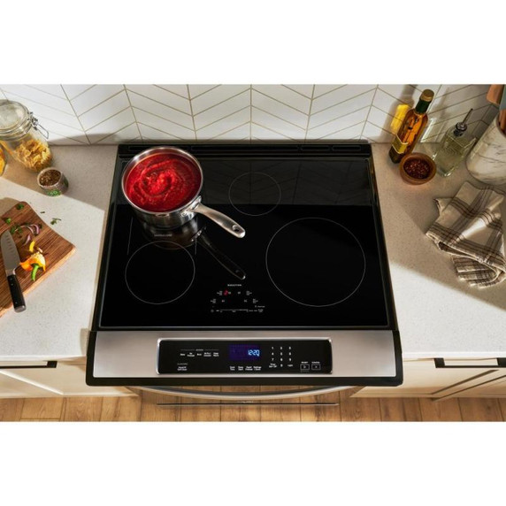 Whirlpool® 30-inch Induction Range with No Preheat Air Fry WSIS5030RZ