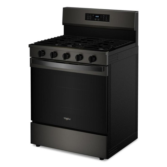 Whirlpool® 30-inch Gas Range with Air Cooking Technology, No Preheat Air Fry and Air Baking and Self Clean WFGS5030RV