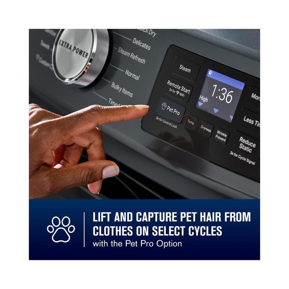 Maytag® Smart Pet Pro Front Load Gas Dryer - 7.4 CU. FT. MGD7020RW