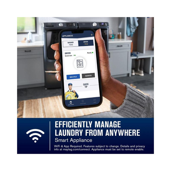 Maytag® Smart Pet Pro Front Load Gas Dryer - 7.4 CU. FT. MGD7020RW